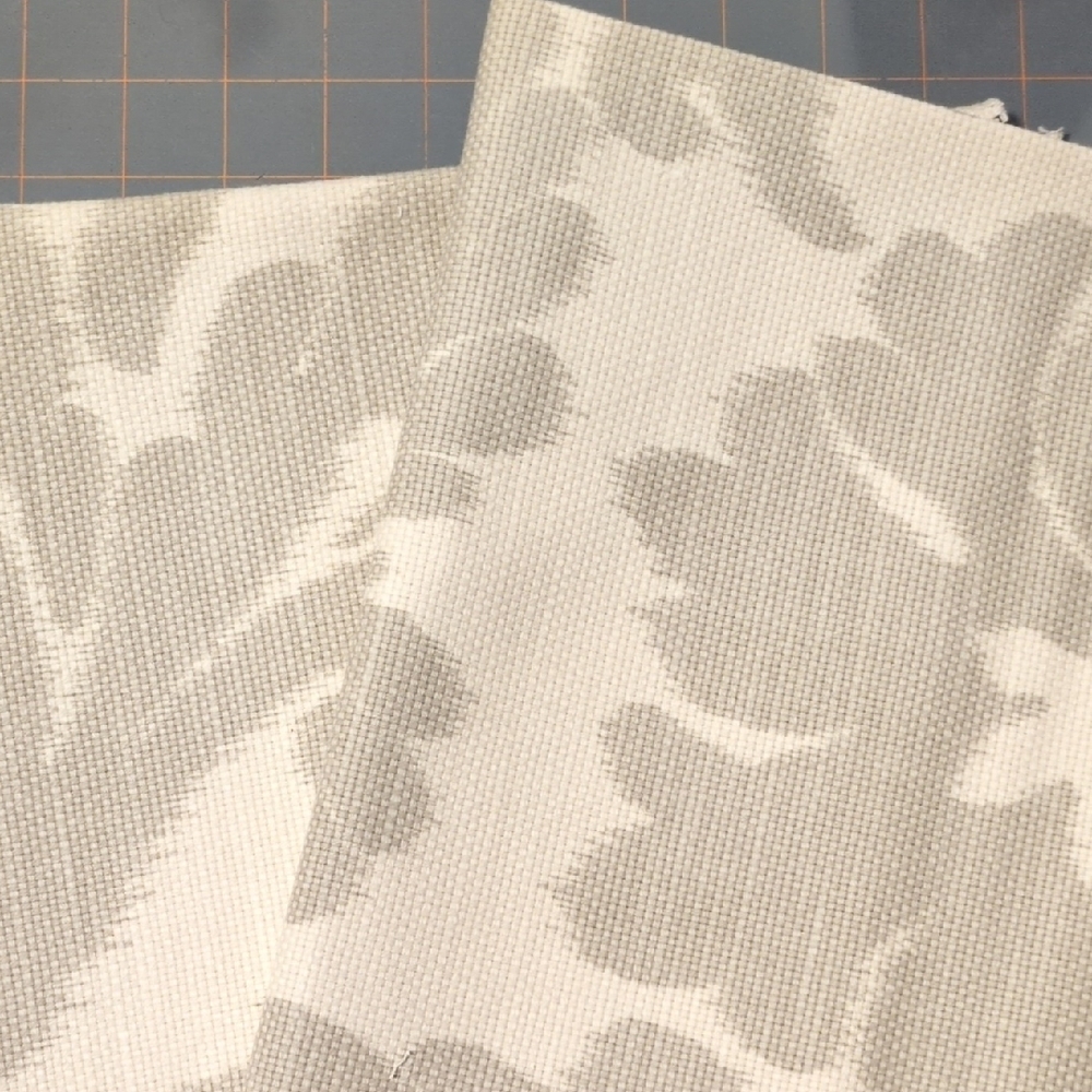 Elegant Cotton Fabric in Beige and Cream